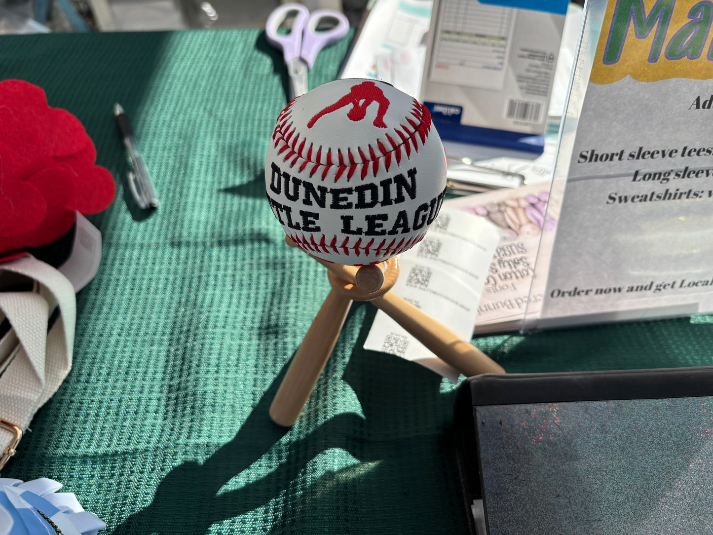 Custom Embroidered Baseballs and softballs
