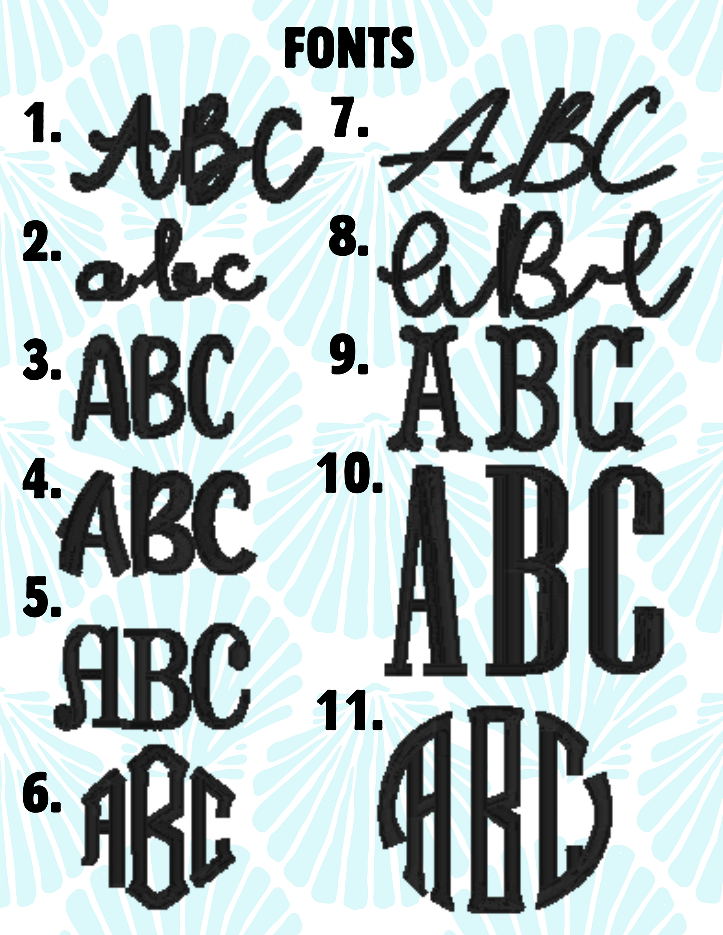 Medium and Large Custom Canva Tote