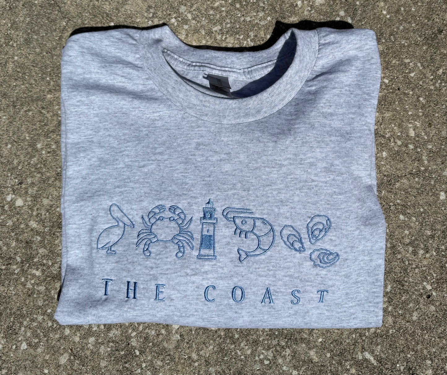 The Coast Embroidered Shirt/sweatshirt