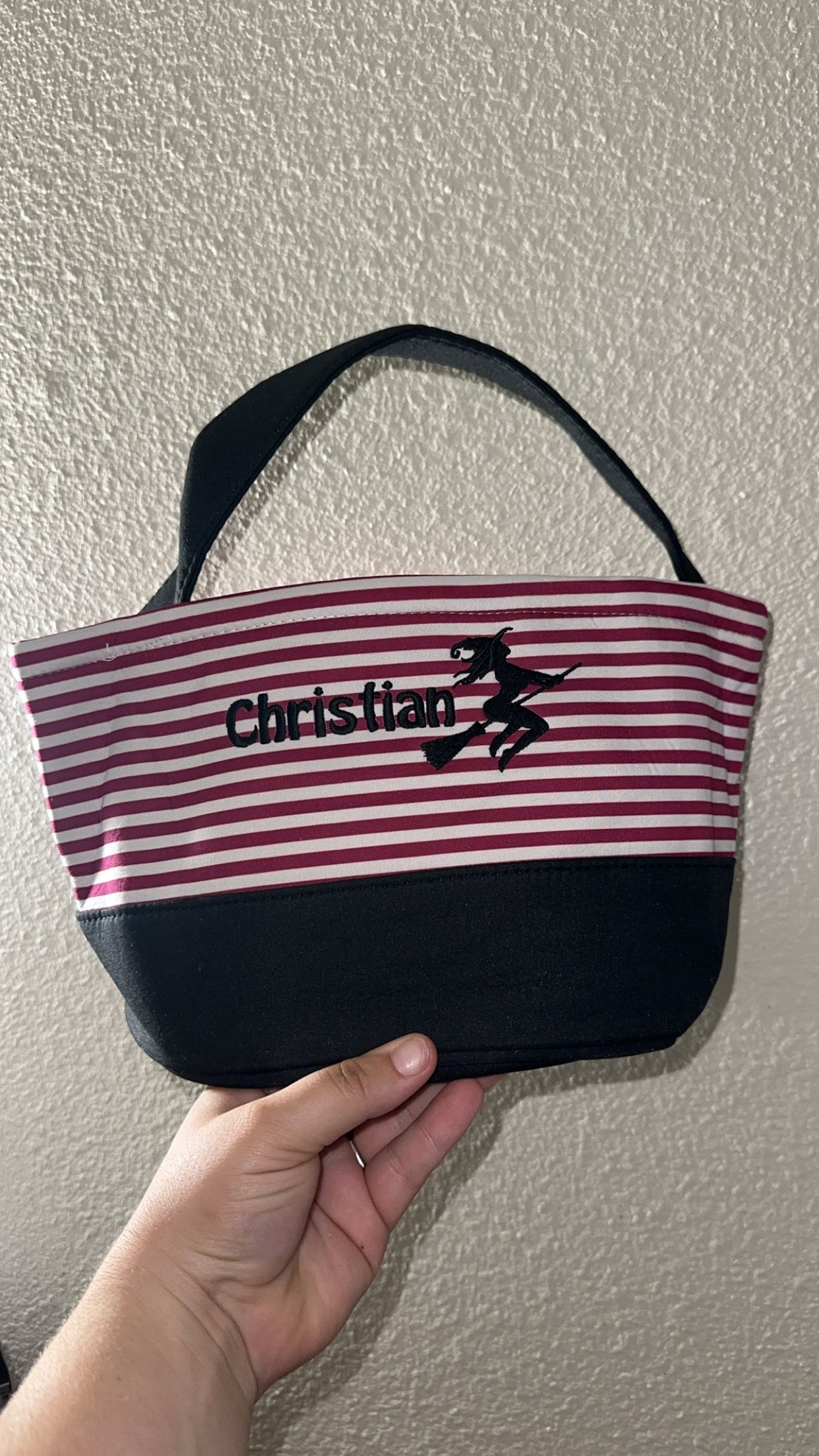 Personalized Halloween Baskets