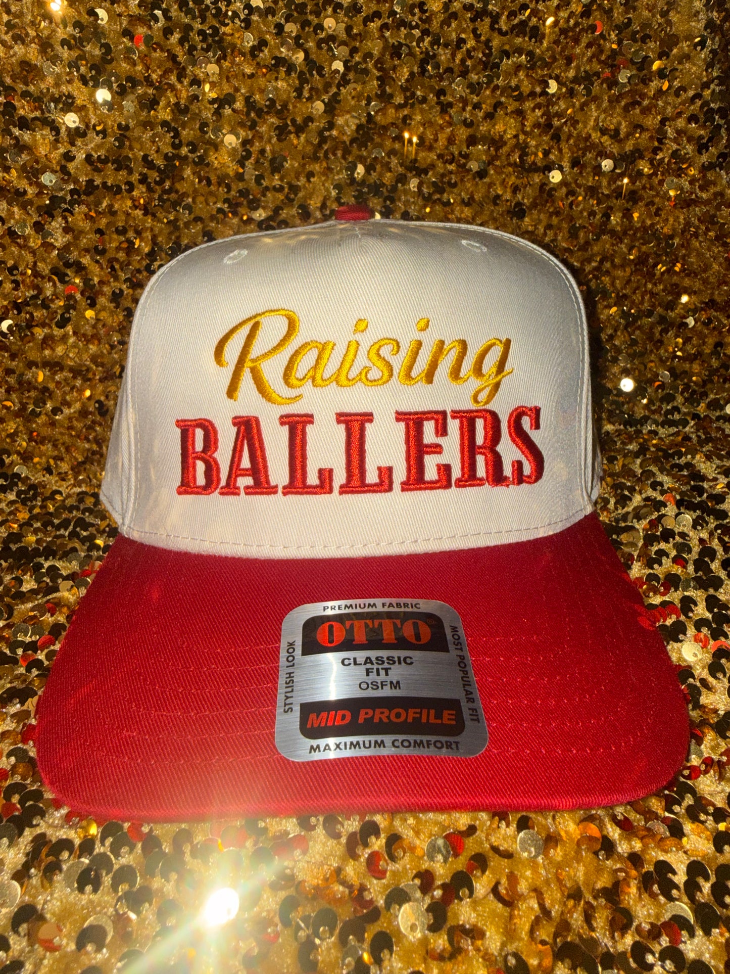 Raising Ballers 3D Puff Embroidered Hat